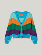 Bild von Strickjacke mit Alpaka