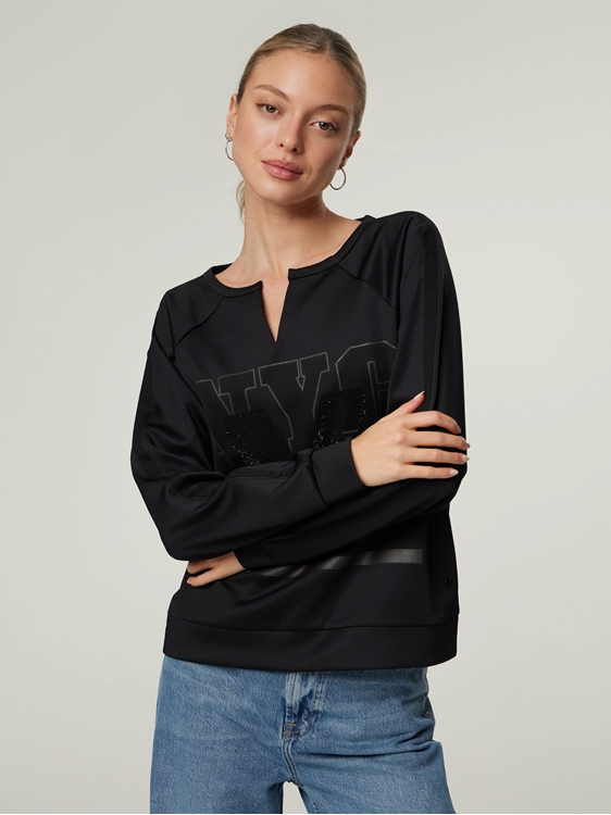 Bild von Sweatshirt mit Strasssteinen