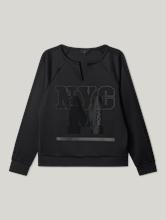 Bild von Sweatshirt mit Strasssteinen