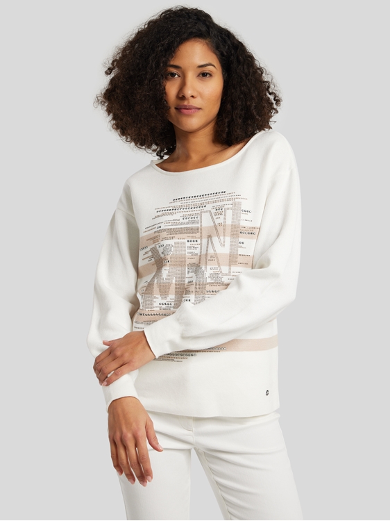 Bild von Pullover mit Strasssteinen