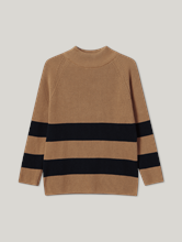 Bild von Pullover mit Streifen