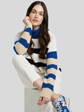 Bild von Pullover mit Streifen