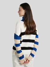 Bild von Pullover mit Streifen