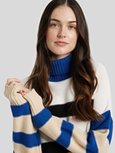 Bild von Pullover mit Streifen