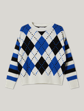 Image sur Pullover motif losanges