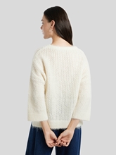 Image sur Pullover en maille mélange d'alpagas