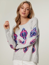 Bild von Strickpullover mit Muster