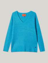 Bild von Strickpullover mit Alpaka