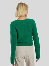 Image sur Pull en tricot avec alpaga