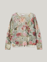 Image sur Pull imprimé floral