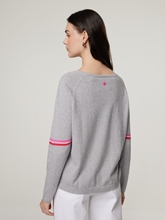 Image sur Pull en maille de coton