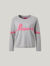 Image sur Pull en maille de coton