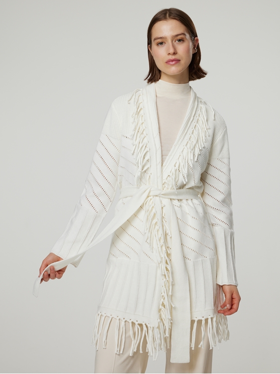 Bild von Strickjacke mit Baumwolle