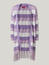 Image sur Cardigan maille à franges