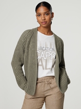 Bild von Strickjacke aus Baumwolle