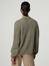 Bild von Strickjacke aus Baumwolle