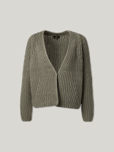 Bild von Strickjacke aus Baumwolle