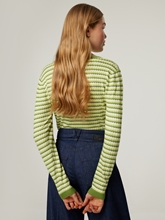 Bild von Pullover mit Streifen