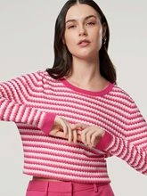 Bild von Pullover mit Streifen