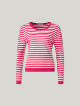 Bild von Pullover mit Streifen
