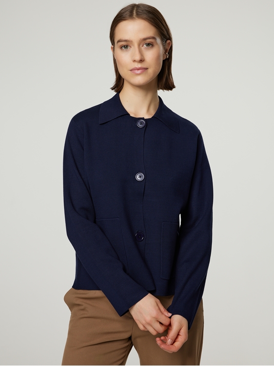 Image sur Cardigan maille à col