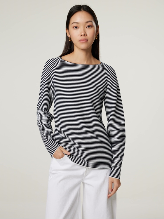 Image sur R-HALS SCHMALE STREIFEN PULLI