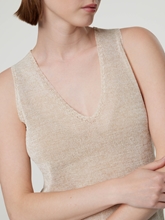 Bild von Stricktop mit Baumwolle