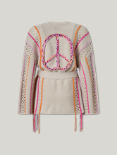 Bild von Strickjacke mit Baumwolle