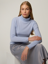 Image sur Pull à col roulé en cachemire