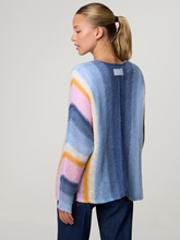 Image sur Veste en tricot à rayures