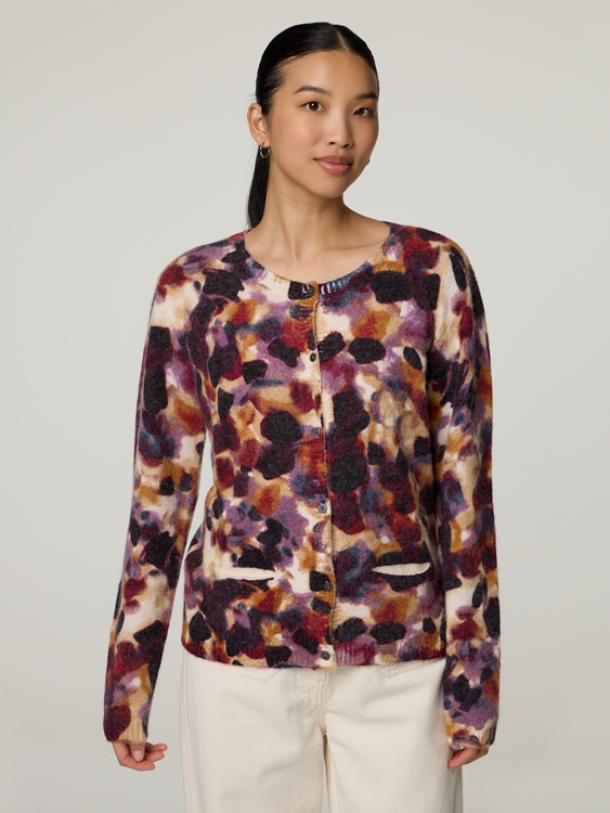 Image sur Veste en tricot avec alpaga