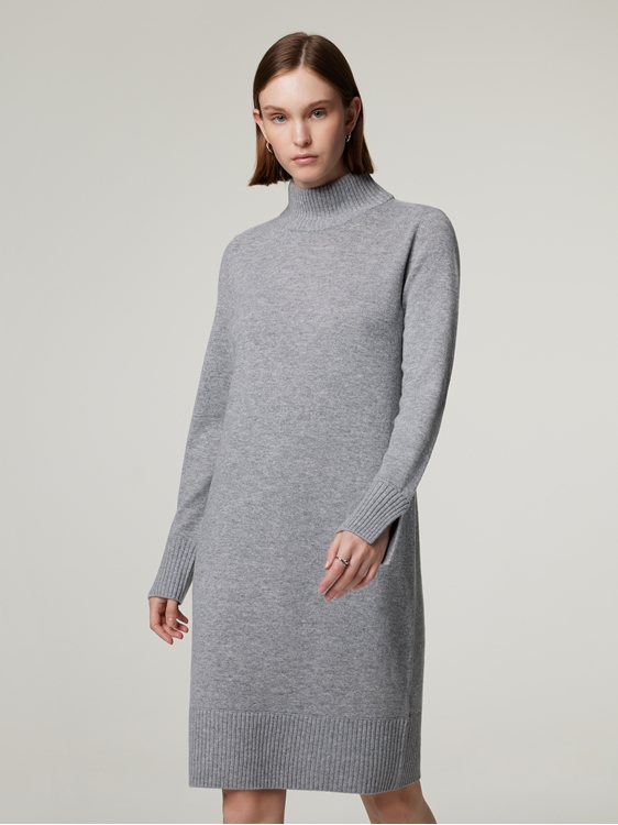 Bild von Strickkleid aus Merinowolle