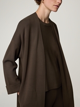 Image sur Manteau long en tricot