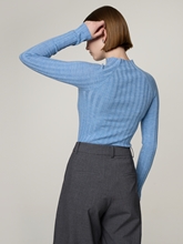 Bild von Feinstrickpullover aus Wolle