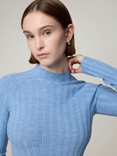 Bild von Feinstrickpullover aus Wolle