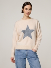 Image sur Pull en maille avec cachemire