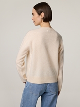 Image sur Pull en maille avec cachemire
