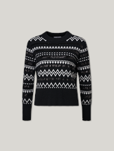 Bild von Strickpullover mit Pailletten