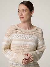 Image sur Pull en maille ajourée LIZ