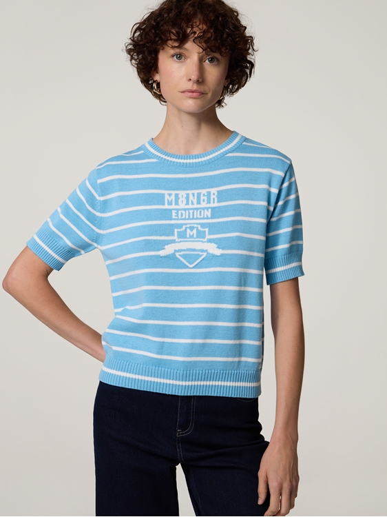 Bild von Strickshirt aus Baumwolle