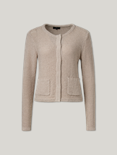 Bild von Strickjacke aus Baumwolle