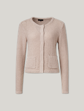 Bild von Strickjacke aus Baumwolle