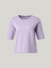 Bild von Strickshirt mit Seide