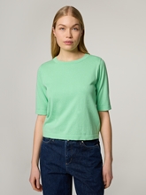 Bild von Strickshirt mit Seide