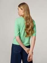 Bild von Strickshirt mit Seide