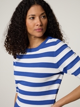 Image sur T-shirt tricoté en viscose