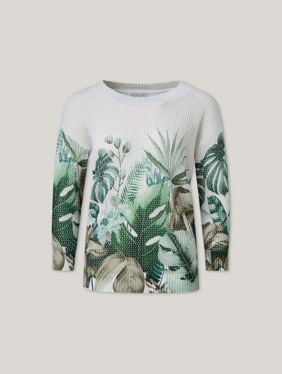 Bild von Strickpullover aus Bio-Baumwolle