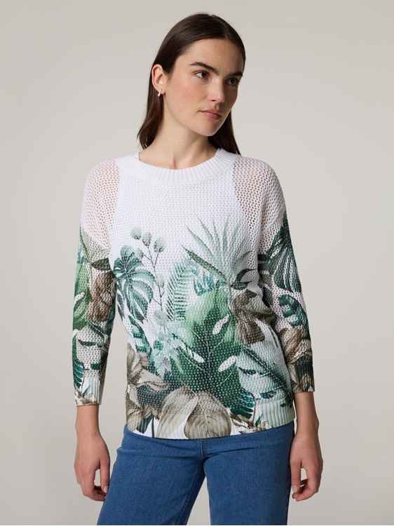 Image sur Pull-over en tricot de coton bio