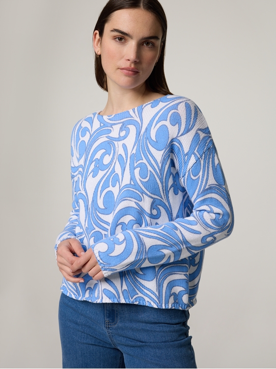 Bild von Strickpullover aus Bio-Baumwolle
