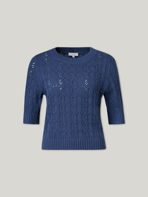 Bild von Strickshirt aus Baumwolle